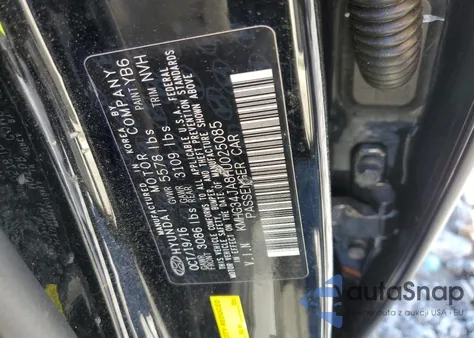 2017 Genesis G90 Premium из США, поврежденный, VIN KMHG34JA8HU025085